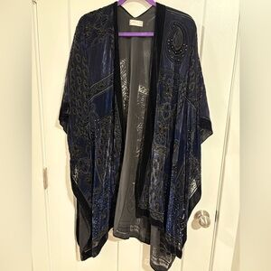 Free People Paisley Print Kimono